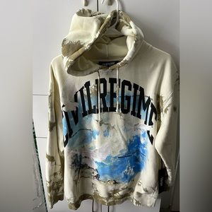 ETERNAL WAKE CLASSIC HOODIE IN REAPER WASH/BUTTER M